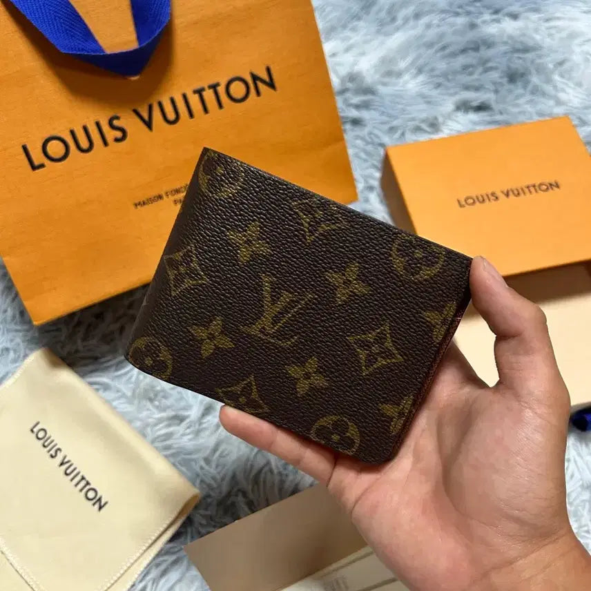 [BUNJANG] Louis Vuitton Monogram Multiple Wallet Bifold Wallet / {신형,새상품급,백화점판} 루이비통 모노그램 멀티플월렛 반지갑