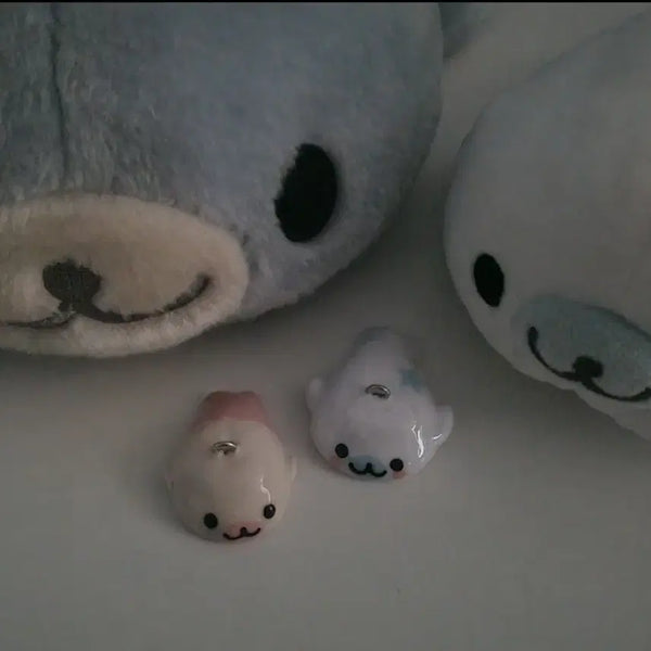 [BUNJANG] Mamegoma Figure Keyring / 급처) 마메고마 피규어 키링