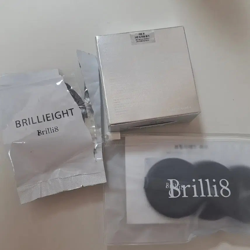 [BUNJANG] Brilliate Cushion Refill Set with Puff / 브릴리에잇 쿠션 리필2개+퍼프3개 일괄 택포