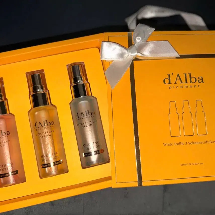 [BUNJANG] d'Alba White Truffle No. 3 Solution Gift Box (Renewal Ver.) / 리뉴얼 ver. 달바 화이트 트러플 3 솔루션 기프트 박스