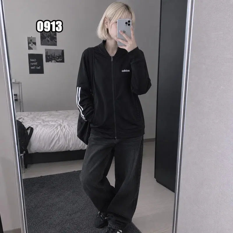 [BUNJANG] Adidas Linear Warm-Up Track Top Jacket / M 아디다스 리니어 웜업 트랙탑 자켓