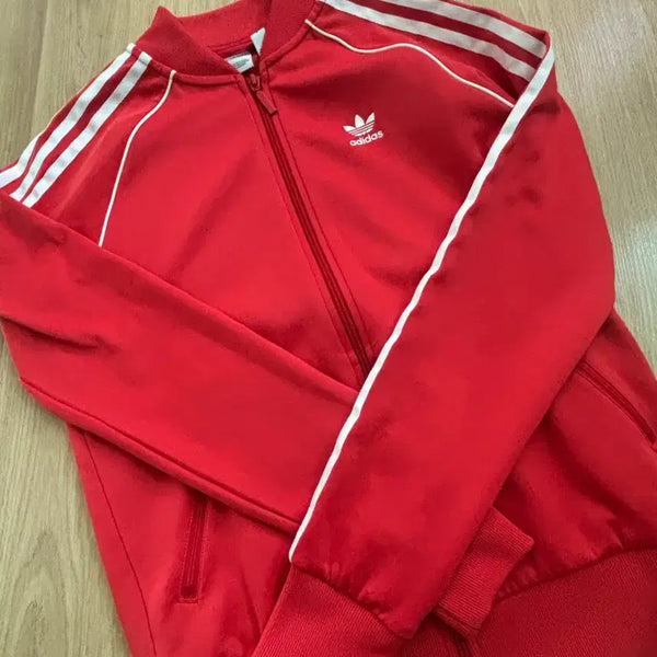 [BUNJANG] Adidas Red Jersey / 아디다스 레드져지