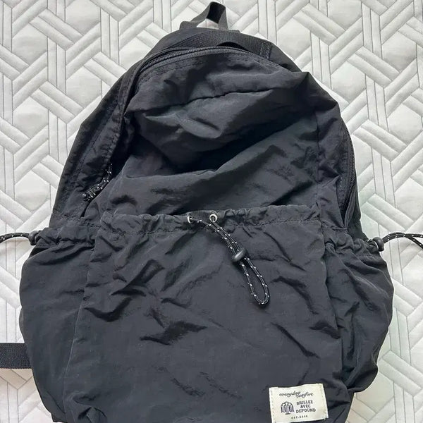 [BUNJANG] Depound Nylon Backpack Black / 드파운드 나일론 백팩 블랙
