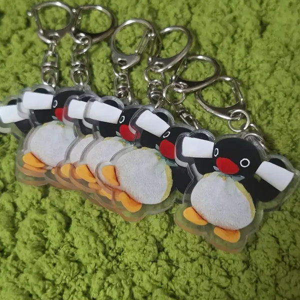 [BUNJANG] Pingu Keyring / 안들려 핑구키링