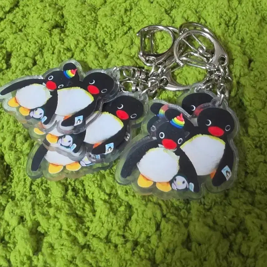 [BUNJANG] Pingu Character Keychain / 멍청해보이지만 착해요 핑구키링