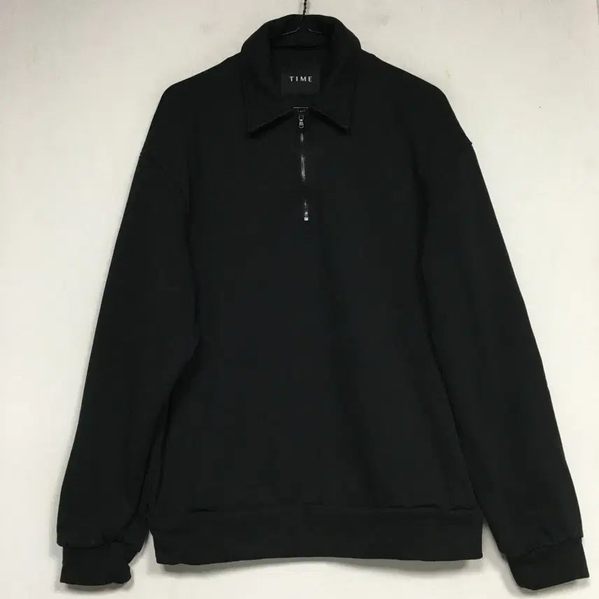 [BUNJANG] Time Homme Half-Zip Sweatshirt / 22 TIME 타임 옴므 반집업 맨투맨 95