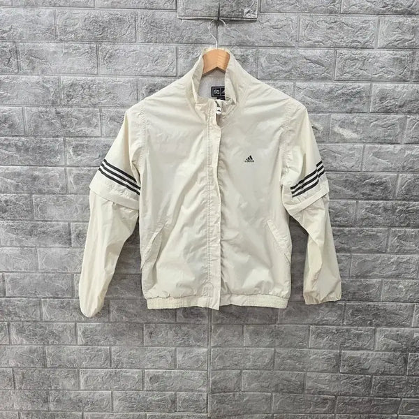 [BUNJANG] Adidas Track Jacket Ivory Size 55 / 아디다스 트랙 자켓 아이보리  사이즈 55