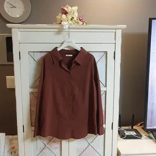 [BUNJANG] She's MadeIT Shirt Blouse / 쉬즈미스 셔츠 블라우스/55-정66