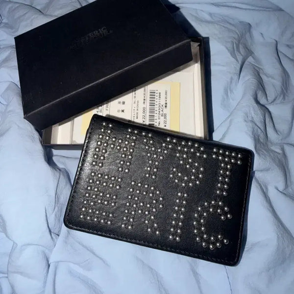 [BUNJANG] Hysteric Glamour Studded Bifold Wallet / 급전 가격 맞춰드림) 히스테릭글래머 스터드 지갑 반지갑 카드지갑 롱슬리브 후드집업