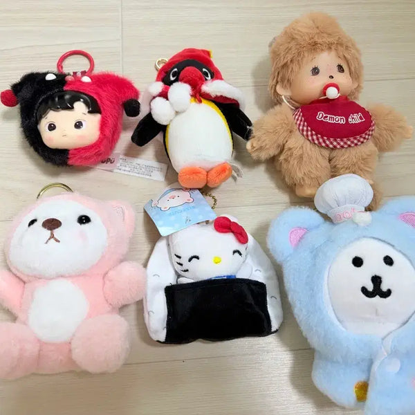 [BUNJANG] Various Character Keyrings Bundle Set / (새상품)다양한 인형 키링 일괄 판매 합니다