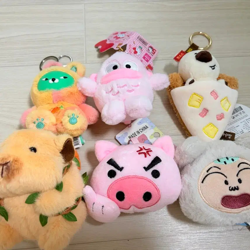[BUNJANG] Cute Doll Keychain Bundle Set / (개별가능)귀여운 인형 키링 일괄 판매 합니다
