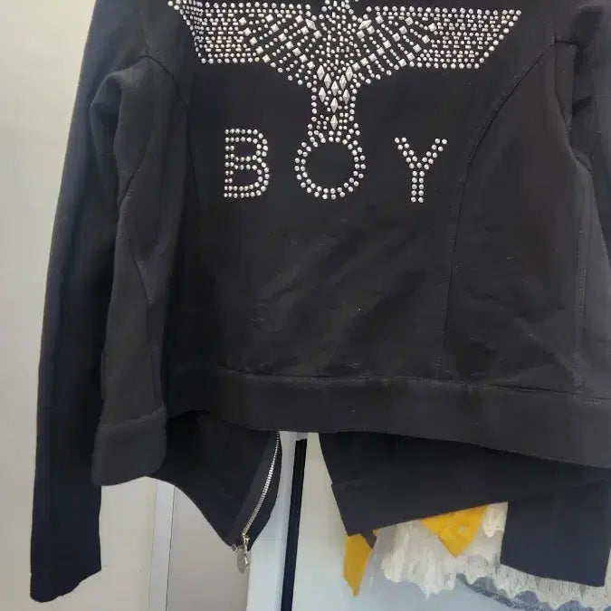 [BUNJANG] Boy London Black Eagle Cubic Jacket FREE / 보이런던 블랙 독수리 큐빅 자켓 FREE 새거