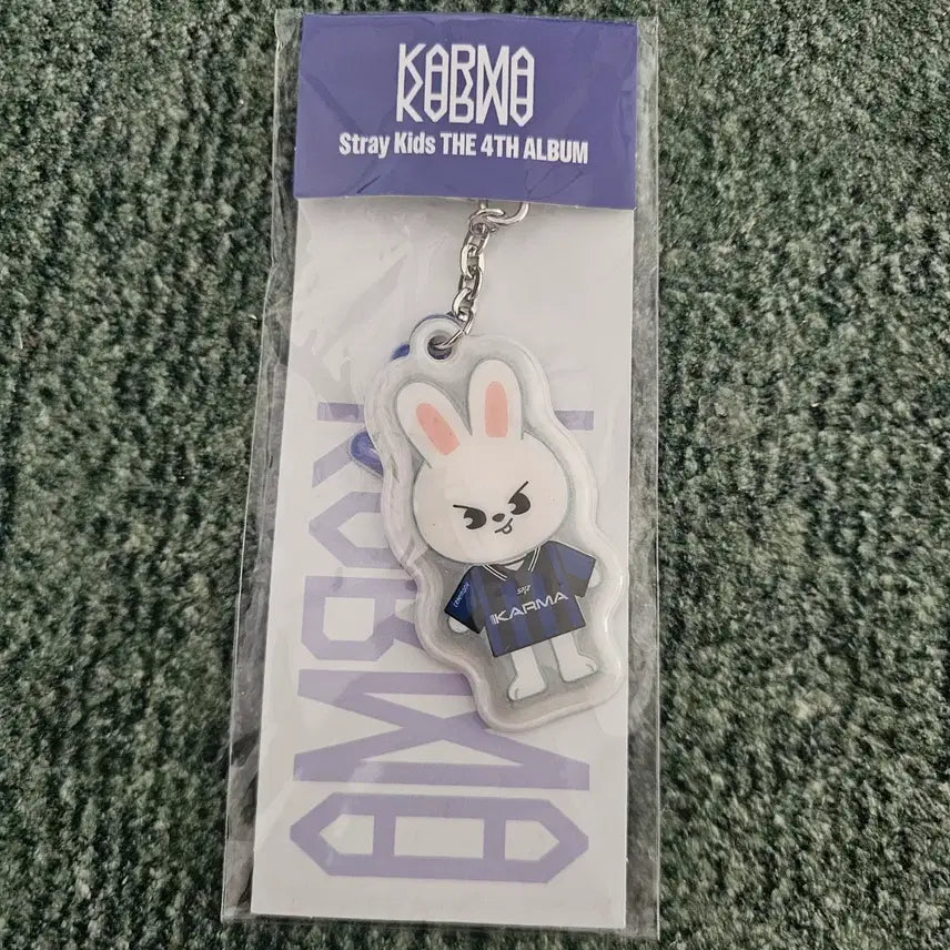 [BUNJANG] Stray Kids Karma Pop-up Store Rabbit Keyring / 카르마 팝업 키링 리빗