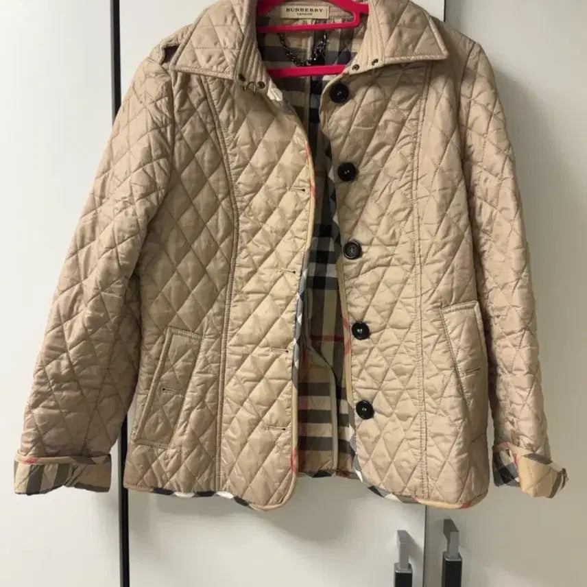 [BUNJANG] Quilting Jacket Beige / 퀼팅 자켓 베이지