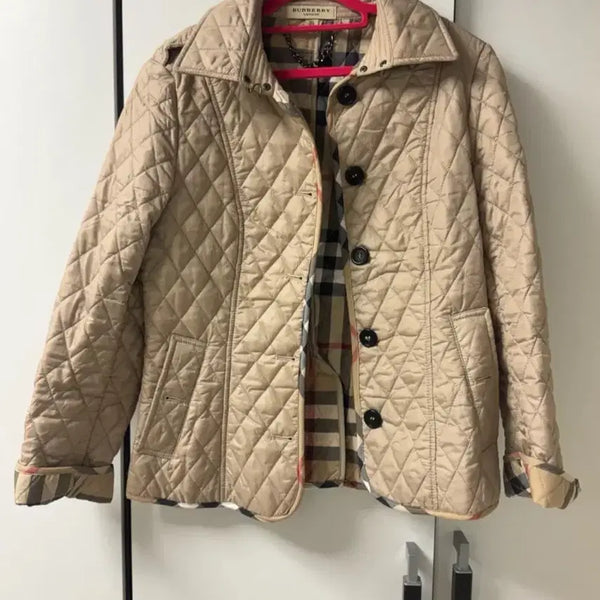 [BUNJANG] Quilting Jacket Beige / 퀼팅 자켓 베이지