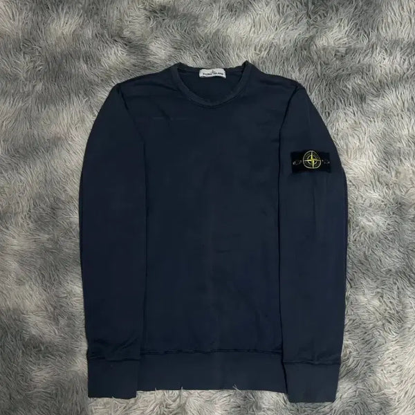 [BUNJANG] Stone Island Sweatshirt Navy M Size / [M size] 스톤아일랜드 맨투맨 네이비