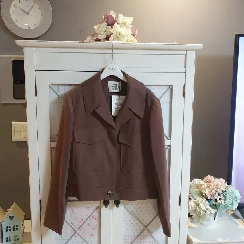 [BUNJANG] Brown Autumn Jacket - Size 66 / Line 가을 자켓/66  새상품