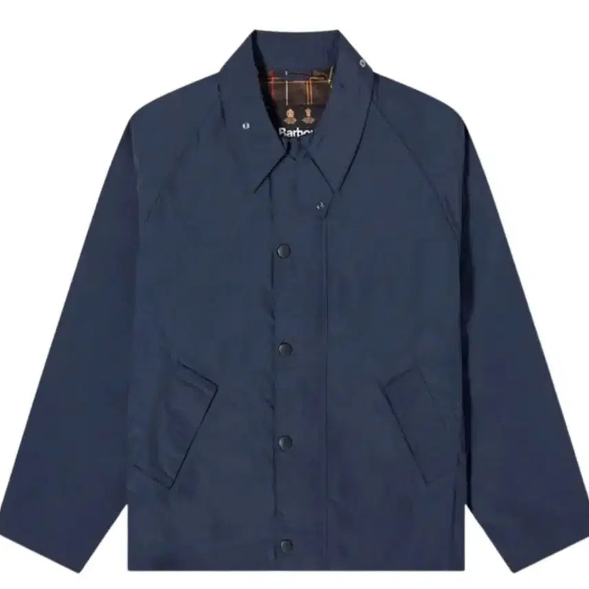 [BUNJANG] Barbour OS Transport Showerproof Jacket Navy / 바버 OS 트랜스포트 샤워프루프 자켓 네이비