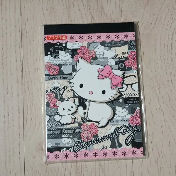 [BUNJANG] Sanrio Hello Kitty "Charmy Kitty" Memo Pad / 고전 챠미키티 메모 슈가