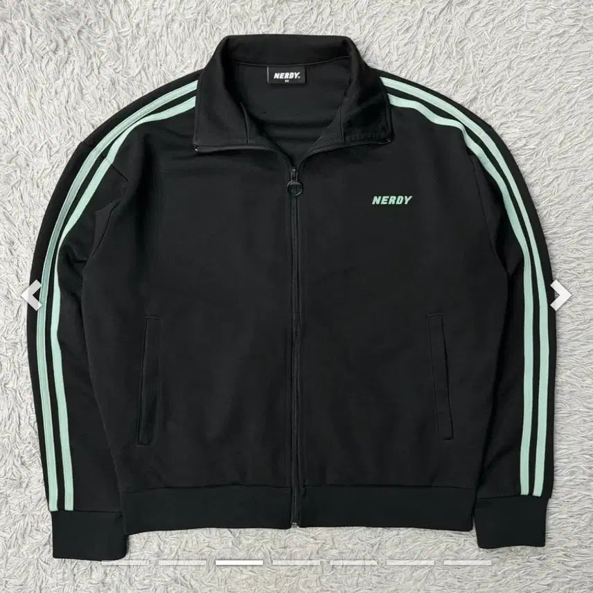 [BUNJANG] Nerdy Track Top Jersey Mint L / 널디 NERDY 트랙탑 져지 민트 L