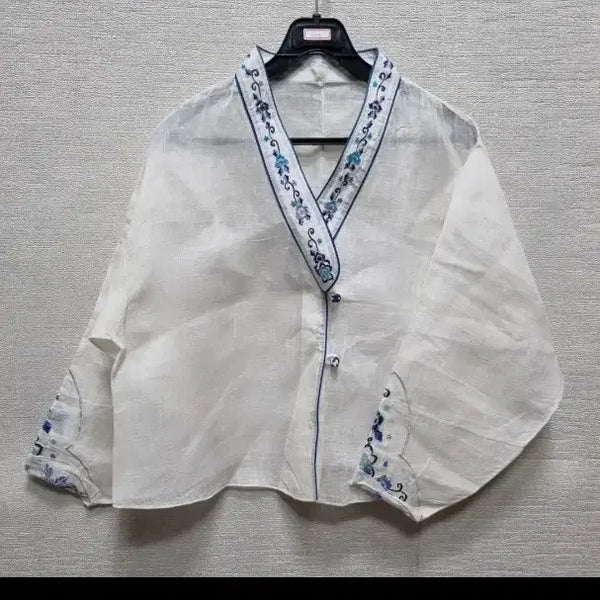 [BUNJANG] Linen Top (Size L) / y117 모시 상의