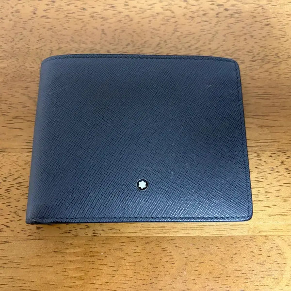 [BUNJANG] Montblanc Grey Bifold Wallet / 몽블랑 그레이 반지갑
