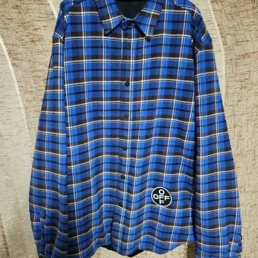 [BUNJANG] Off-White Wool Padded Jacket XL / 오프화이트 울 누빔 자켓 (XL)