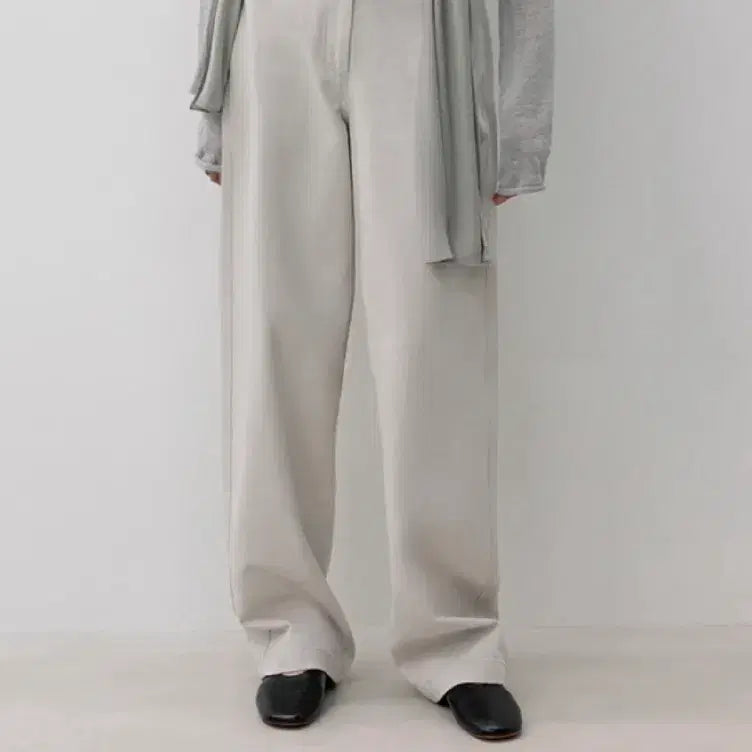 [BUNJANG] LFM Curve Cotton Pants (Sage) / [이번주까지만](새상품) LFM 엘에프엠 Curve Cotton Pants (Sage)