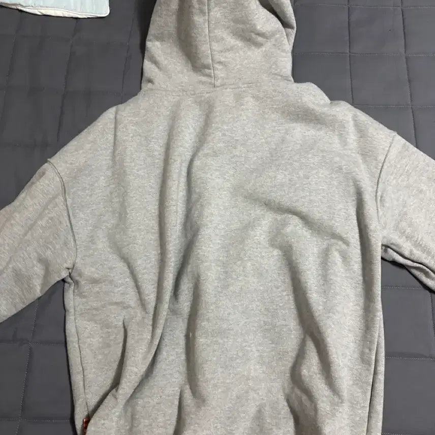 [BUNJANG] FC Barcelona Grey Hoodie / FC 바르셀로나 후드티