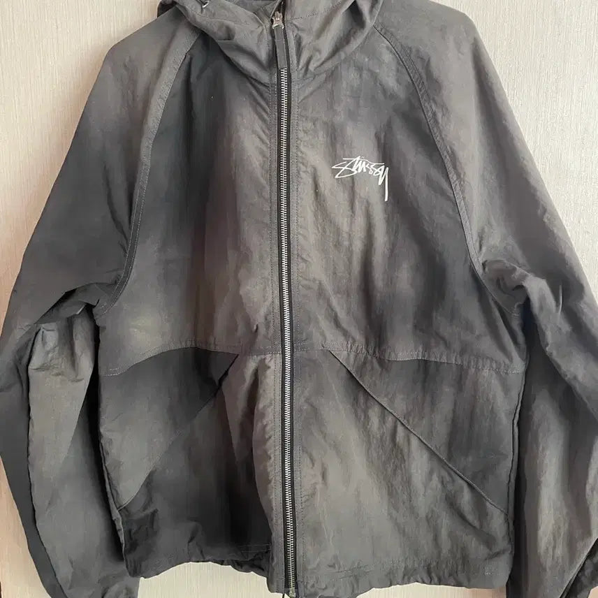 [BUNJANG] Stussy Windbreaker Dark Gray / 스투시 바람막이