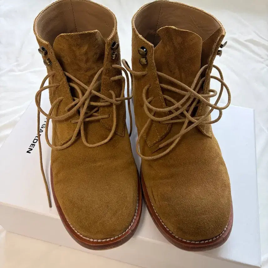 [BUNJANG] Lost Garden Uniform Field Boots / 로스트가든 유니폼 필드부츠