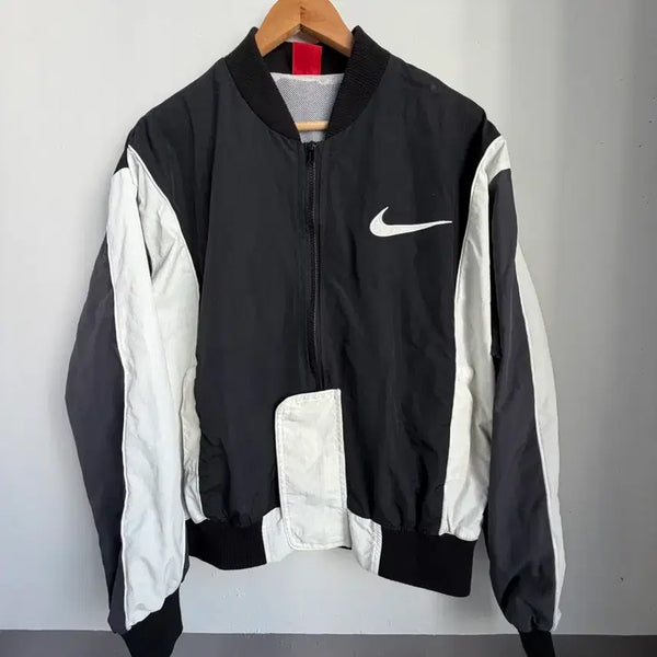 [BUNJANG] Nike MA-1 Bomber Windbreaker Jacket / 나이키 항공 점퍼 바람막이