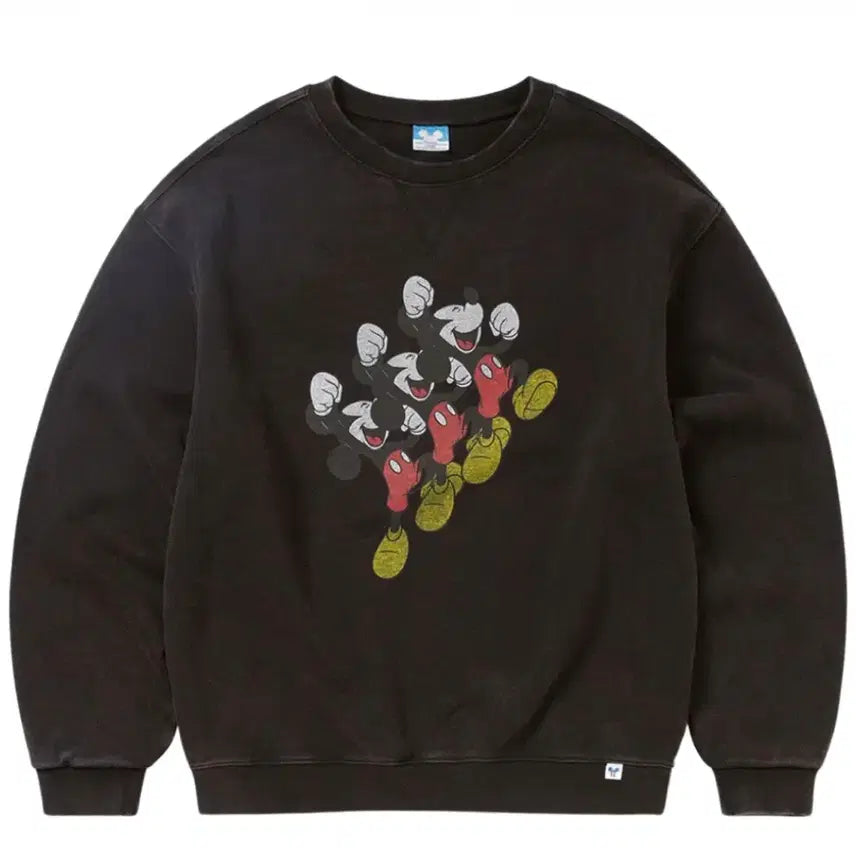 [BUNJANG] Thisisneverthat x Mickey Mouse Collaboration T-Shirt / 디스이즈네버댓x미키마우스 맨투맨(S)(새 상품)