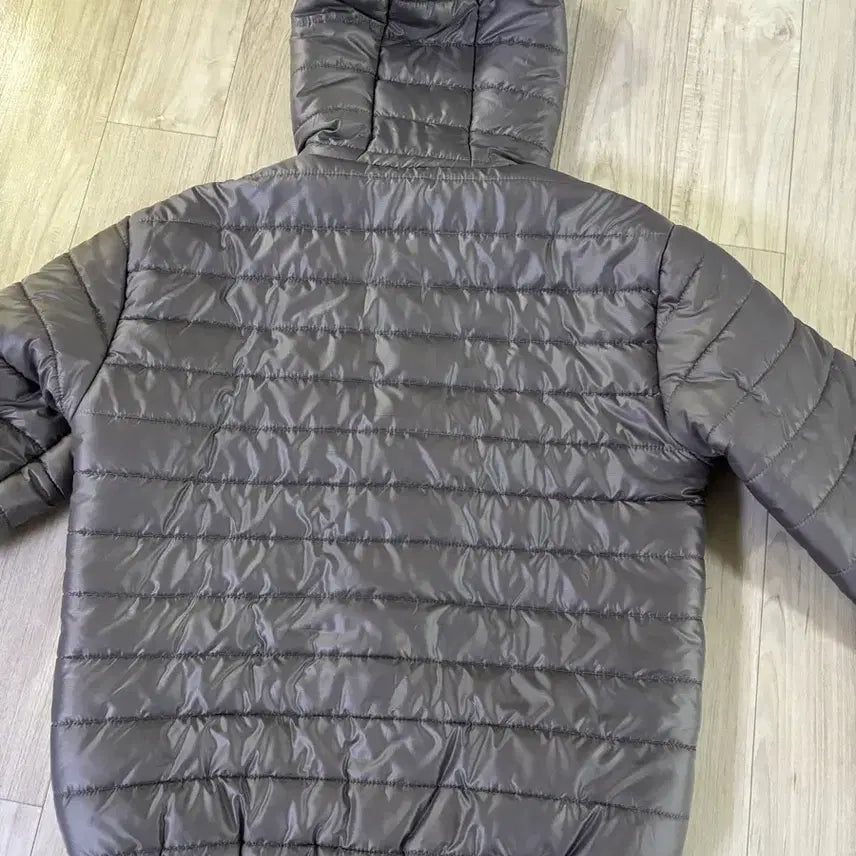 [BUNJANG] Lightweight Padded Jacket - Grey / 경량 패딩 그레이