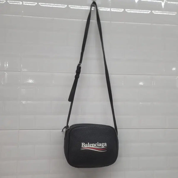 [BUNJANG] Balenciaga Wave Logo Camera Bag / 발렌시아가 웨이브로고 카메라백
