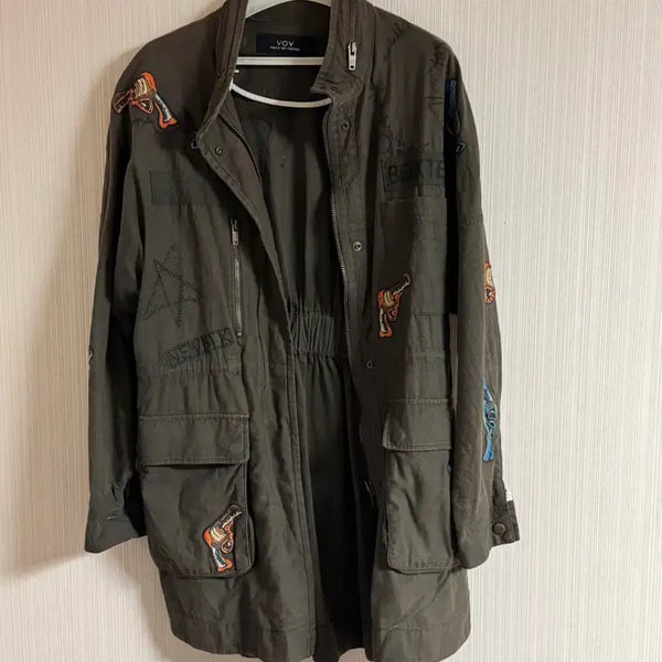 [BUNJANG] VOV Khaki Field Jacket / VOV 카키 야상 자켓