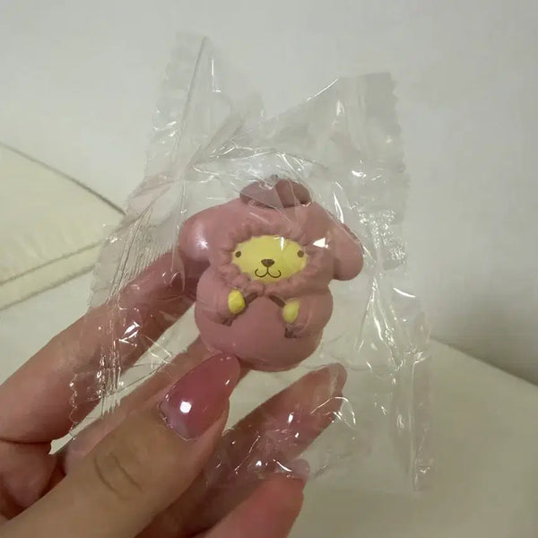 [BUNJANG] Sanrio Pompompurin Hello Kitty Hood Gacha / 산리오 폼폼푸린 헬로키티 후드 가챠 개당가격
