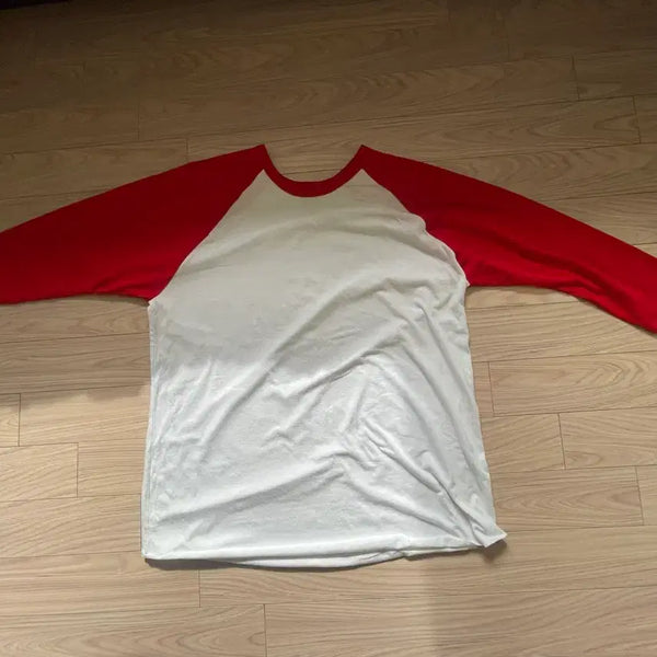 [BUNJANG] American Apparel Raglan Red XL (2 pcs) / American Apparel 아메리칸어패럴 나그랑 레드 XL 2장