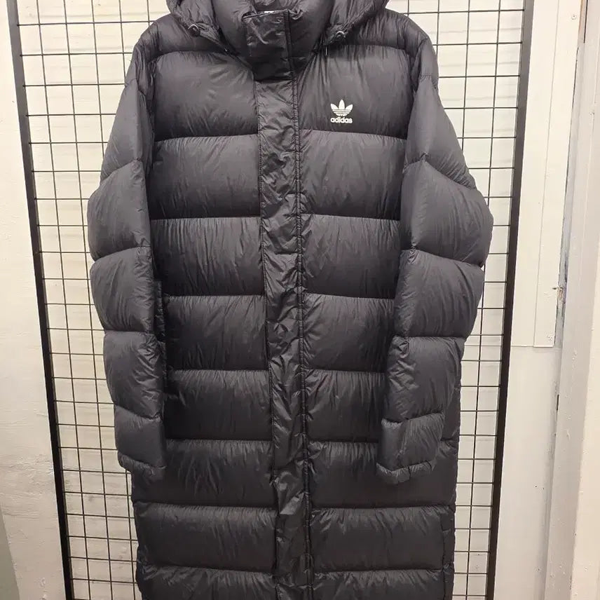 [BUNJANG] Adidas AC Long Down Padded Jacket / 아디다스 AC 롱다운 패딩