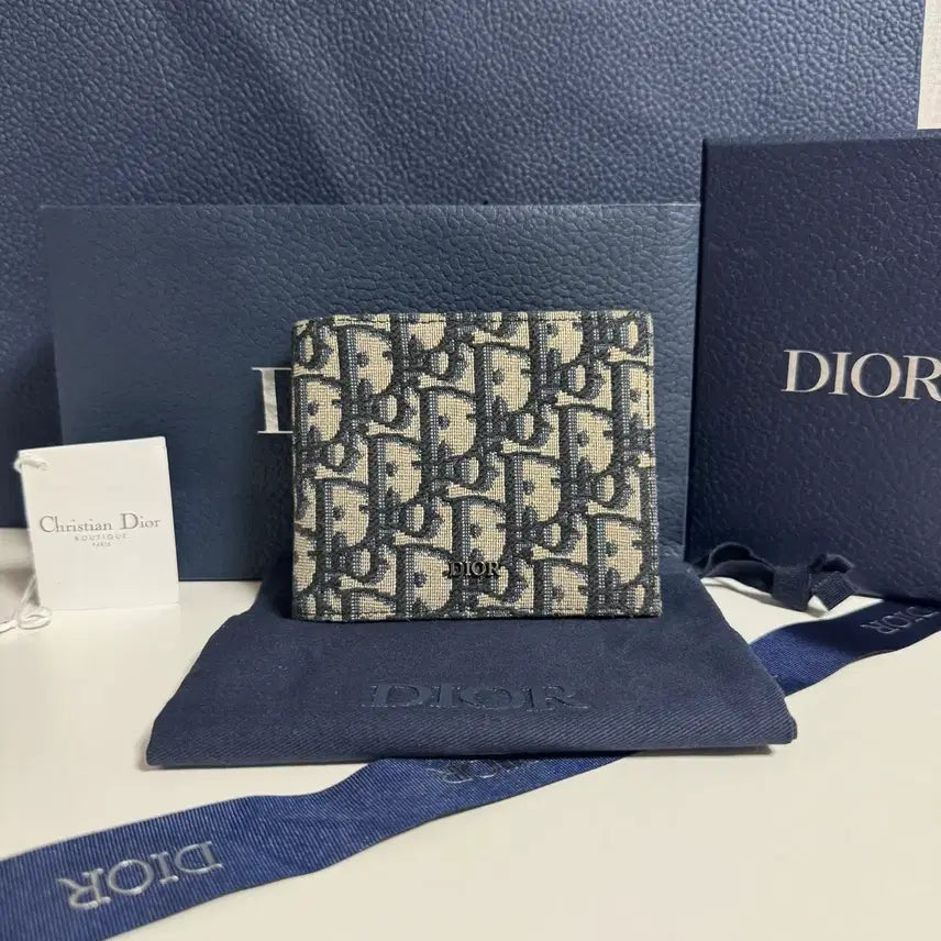 [BUNJANG] Dior Oblique Bifold Wallet (2026 New Model) / [2026년 신형/새상품급] 디올 오블리크 반지갑