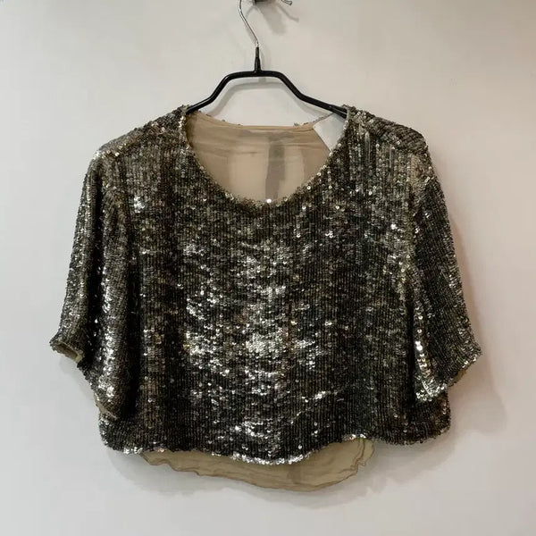[BUNJANG] 3.1 Phillip Lim Sequin Crop Top Size 4 / 3.1 필립림 스팽클 크롭 탑 size 4