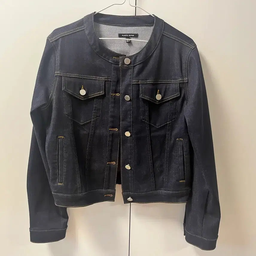 [BUNJANG] Plastic Island Denim Jacket / 플라스틱아일랜드 데님 자켓
