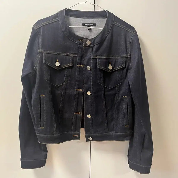 [BUNJANG] Plastic Island Denim Jacket / 플라스틱아일랜드 데님 자켓