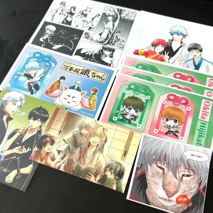 [BUNJANG] Gintama Sticker Pack / 애니 마감용 인스 인믹 - 은혼