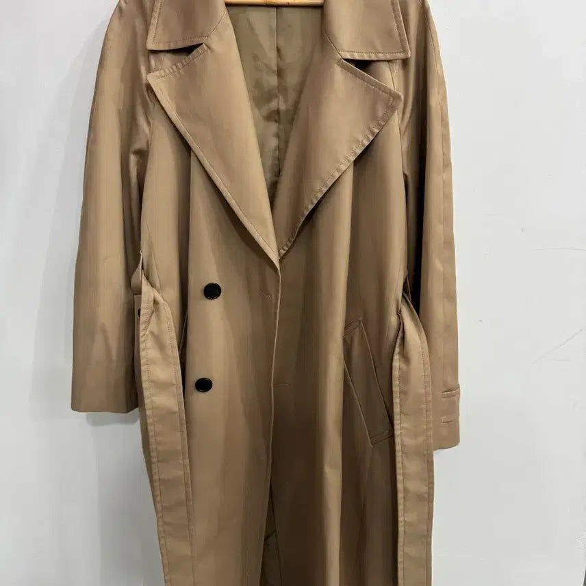 [BUNJANG] System Trench Coat Beige / 시스템 트렌치코트