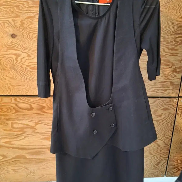 [BUNJANG] KUHO Black Dress Set / 구호 블랙 원피스 세트