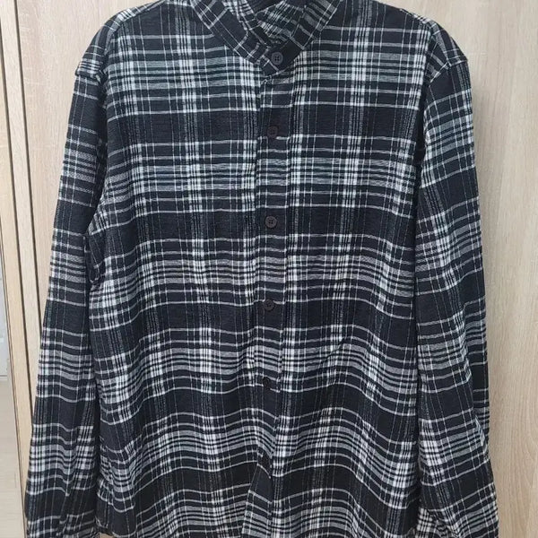 [BUNJANG] STU Checkered Shirt - Size M / STU 체크셔츠 M