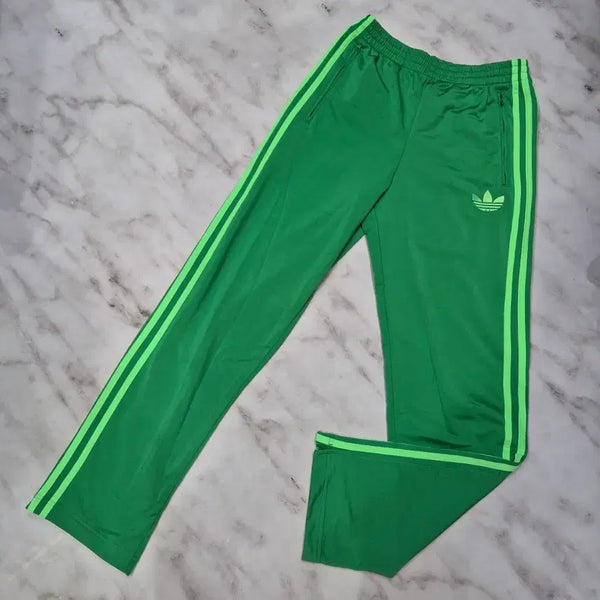 [BUNJANG] Adidas Green Three-Stripe Track Pants (US S) / (US S) 아디다스 그린 삼선 트랙 팬츠<만원빈티지>