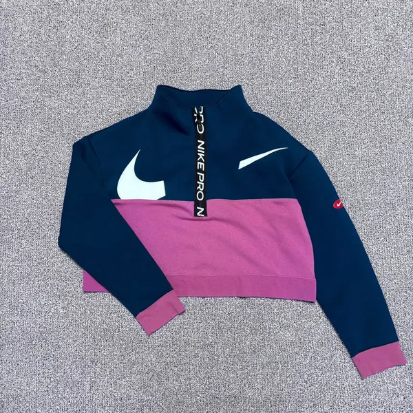 [BUNJANG] Nike Women's Pro Get Fit Half Zip Up / M 나이키 우먼스 프로 겟 핏 하프 집업 0924