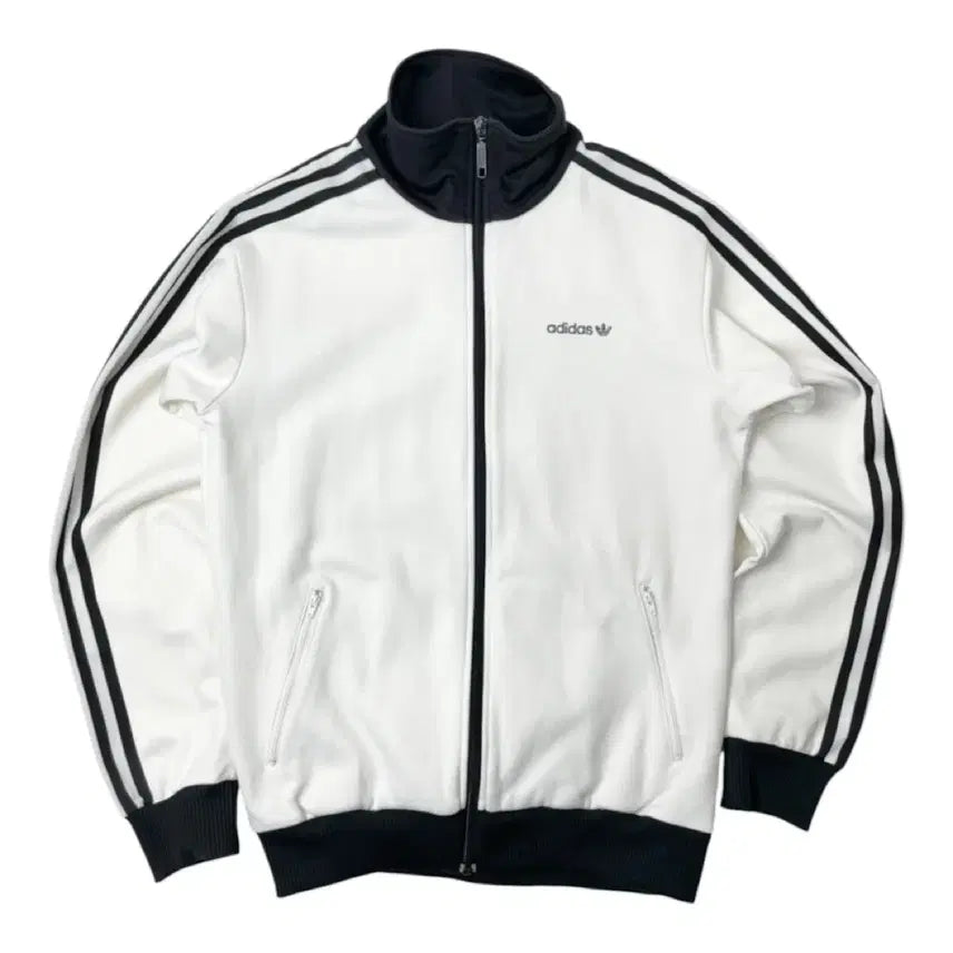 [BUNJANG] Adidas Beckenbauer Track Jacket White 90 / 아디다스 버켄바우어 져지 화이트 90